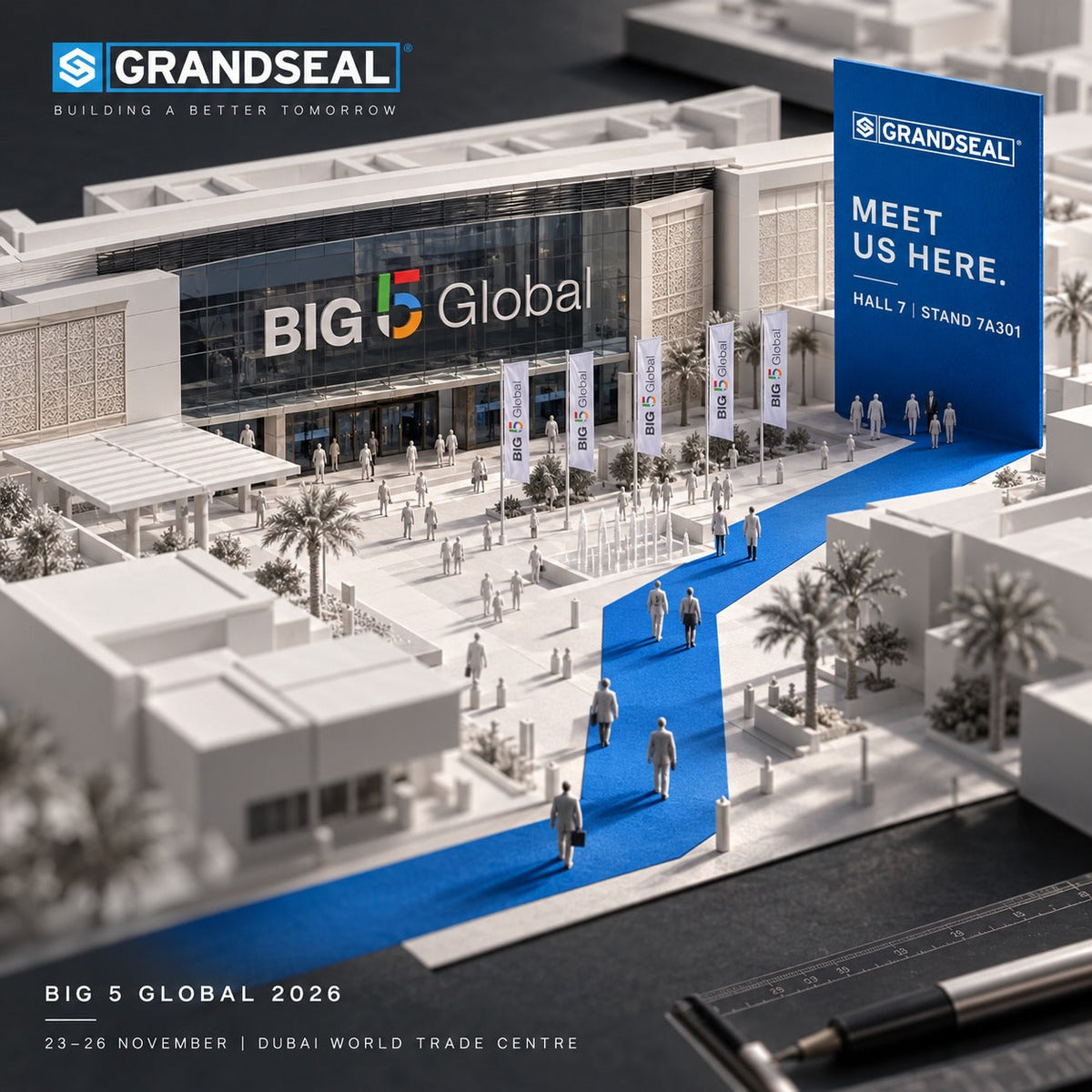 We are back at Big 5 2026 — Hall 7, Stand 7A301