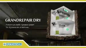 Concrete Repair & Restoration — Grandseal system build-up